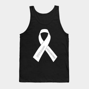 Scoliosis Awareness Ribbon Tank Top